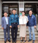 무안경찰, 보이스피싱 예방 감사장 전달