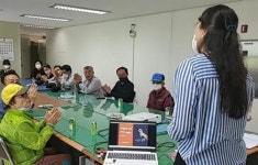광산구 수완동 고실마을 휴먼시아8단지 입주민 대상 우울증 예방 교육