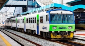 “광주역-광주송정역 셔틀열차 이용하세요”