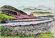 [노의웅의 캔버스 산책]눈부시게 아름다운 섬진강(8)