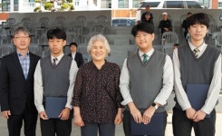 동신고 ‘정영훈 장학회’ “아들은 떠났지만 사람들 기억 속에 남아있길”