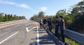 담양경찰, 교통사망사고 현장 합동점검