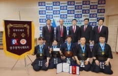 국대검도관, 도장통합단체전 우승