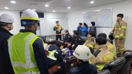 코레일 광주본부, 나주역서 합동 소방훈련