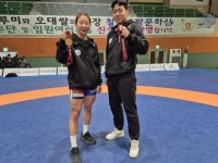장은실, 회장기 전국레슬링대회 ‘금’