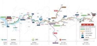 담양댐-광주-나주-무안-목포 122.5㎞ 영산강 종주 ‘물빛 자전거길’ 비전 선포