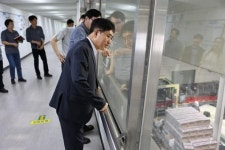 김동수 광주본부세관장, 보해양조 장성공장 방문