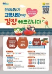 “고향사랑기부 답례품 후기 남기면 ‘전남 김치’ 드려요”