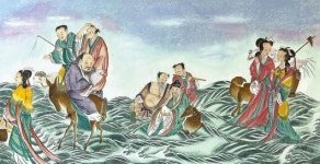 전통채색화로 만나는 여름 정취