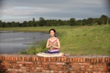 IFIT 2017, 김소영 교수의 5분 Meditation techniques 강의 진행