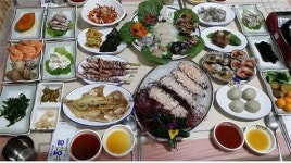 완도여행 중 맛집을 찾다 전복코스요리 전문점, 완도대성회식당