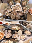 애터미대천TOP센타 | 대천해수욕장 맛집 '참참조개구이회센타', 바다가 보이는 곳에서 조개 무한리필 제공