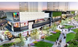 포스코 인천 더샵 스카이타워 단지내 상업시설 앨리웨이 인천, 7블록 분양 진행