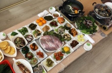 여수 맛집 사계절횟집, 30년 전통의 샤브샤브 제공