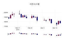3월 14일   서진시스템 정보 및 증권정보와 종목동정