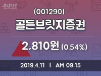 4월 11일   골든브릿지증권 증권투자정보