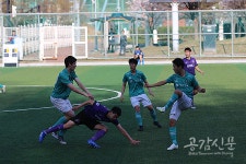 [공감신문 포토] 경기안양공고-경기안산그리너스U18, 그 치열했던 현장