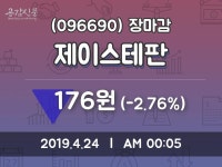 제이스테판벤처스 | (24일마감정보)제이스테판 176원 마감