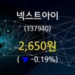 4월 24일   넥스트아이 증권투자정보 및 종목관련 동향정보
