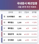 [주간증시 브리핑] 패션 테마주 5월 3주차 주간 증시 브리핑