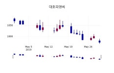 (30일마감정보) 대호피앤씨 주가 974원으로 장 마감