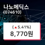 7월 23일   나노메딕스 정보