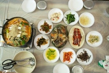 안면도 맛집, 꽃지해수욕장 맛집으로 불리는 시골밥상 충청남도 대표 향토음식 게국지로 문전성시