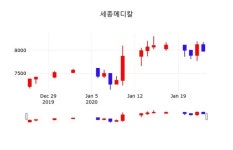 세종메디칼(258830), 24일 -1.72%변동