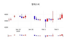 엠에스씨브레인컨설팅그룹(주) | 엠에스씨, 13일 3.38%변동