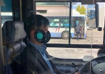 K방역용품 전문기업 골든쉐프, 대도운수 찾아 비말 확인용패치 5천장 릴레이기부