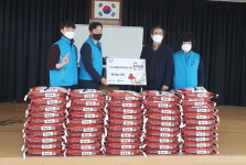 ㈜더자일, 설 앞두고 사랑의 쌀 나눔으로 이웃사랑실천