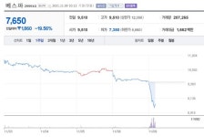 [특징주] 베스파, 장 초반 19%대 하락 출발