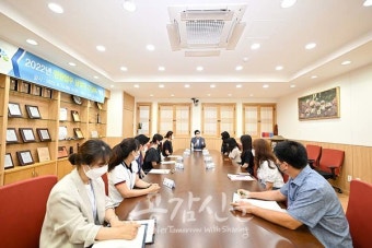 김광열 영덕군수, 소통 간담회로 민원업무 담당자 격려