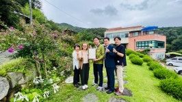 건강한 정원문화  제1호 민간정원(행복한 정원) 현판식 개최!!