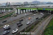 강변북로 교통상황, 동호대교북단→반포대교북단 구간 부분 통제