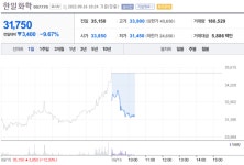 [특징주] 한일화학, 주가 반락...배경은?