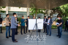 남양주시의회 자치행정위, 퇴계원중‧다산지금지구‧다산진건지구 공영주차장 건립 현장 방문