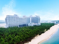 강릉 세인트존스호텔, 강원도 반려해변 1호 강문해변 선정