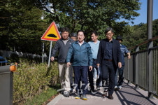 남양주시, 와부읍 궁촌천변 보행로 데크 공사 완료