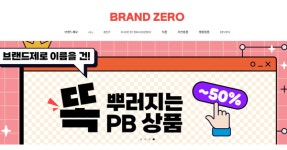청명종합광고 쇼핑몰 브랜드제로, 사이트 전면 개편