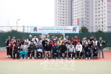 주광덕 남양주시장, 1기 어린이 테니스 아카데미 강사들과 휴먼북 데이