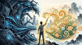 [윤오의 생활 속 인문명리] AI라는 거대한 태풍 앞에서, 명리(命理)가 건넨 뜻밖의 지혜