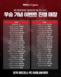 레드포스PC방, 농심 레드포스 발로란트 마스터스 우승 기념 프로모션 실시