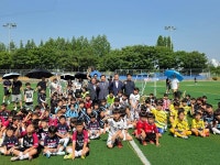 제17회 구리시장배 생활체육 주니어 풋살대회 성료… 신동화 구리시장 참석