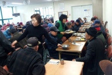 화북동부녀회, 제주시노인복지회관에 무료급식봉사