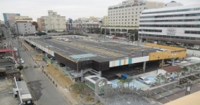 신제주 공영주차장 2층 쌓기 완료...주차난 해소 기대