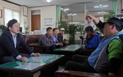 원희룡 저도 감귤농가 아들...감귤 명품화 주력