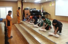 조천119센터, 대흘초등학교서 소소심 교육 실시