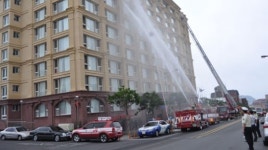 서귀포소방서, 골든타임확보 가상 소방훈련