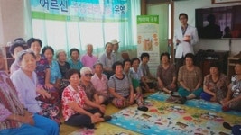 제주보건소 추자지소, 경로당 순회 구강건강교실 운영